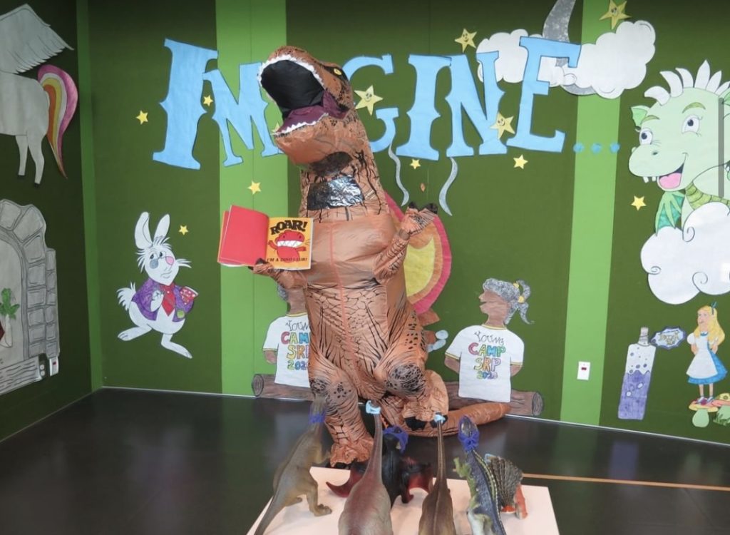 Children can enjoy Houston Public Library's storytime virtually on Facebook and YouTube.