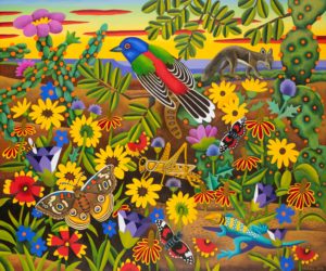 Billy Hassell’s “In the Caprock Country,” 2016, at William Campbell Contemporary Art