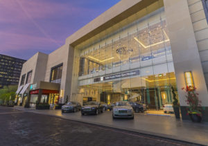 Rolls Royce Two-Story Auto Showroom Exterior