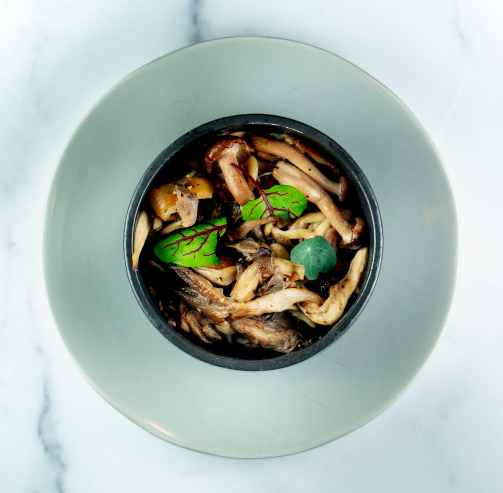 Sauteed Local Mushrooms