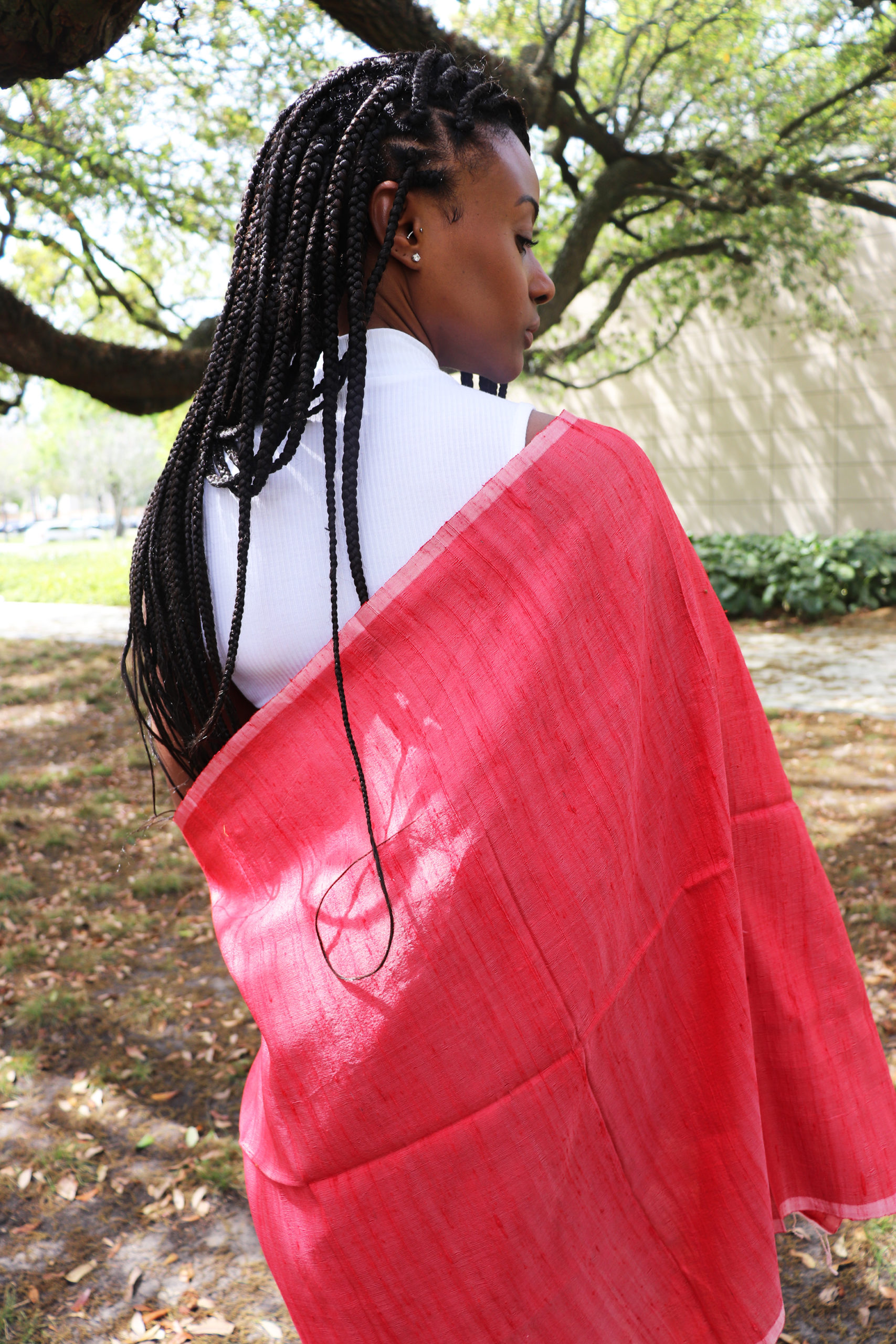 Anita Jaisinghani’s Queen Scarves come in a vibrant array of colors and patterns. (Courtesy photo)