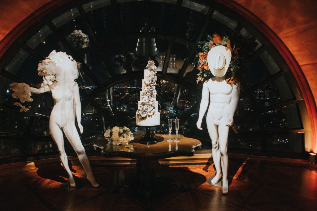 The Crescent Club was transformed into a Parisian salon. (Photo by Bowie Alexander)