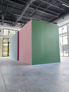 For the project designed by The Matter Creative Studio, creative director Matt Johns teamed up with production designer Chantelle Adams to create a fun and safe place for the Houston community.