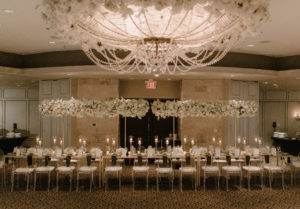 Wedding dinner at Hotel ZaZa