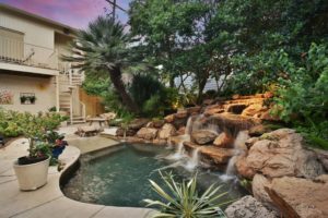 2504 Inwood, pool fountain