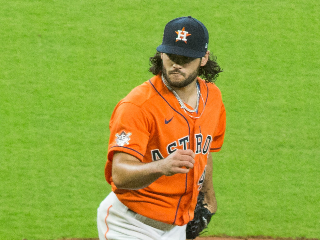 Astros pitcher Lance McCullers brings a fiery persona to the mound. (Photo by F. Carter Smith)