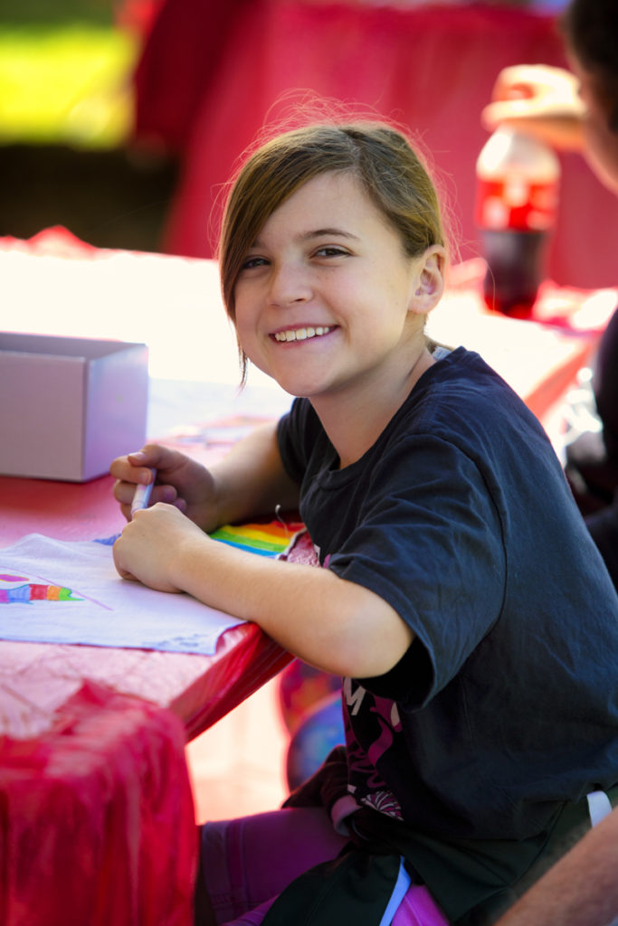 The virtual Bayou City Art Festival will include art programs for children much like last year's outdoor event. (Photo by Katya Horner)