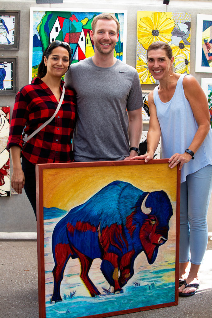 The Bayou City Art Festival showcases artists from across the country. (Photo by Katya Horner)