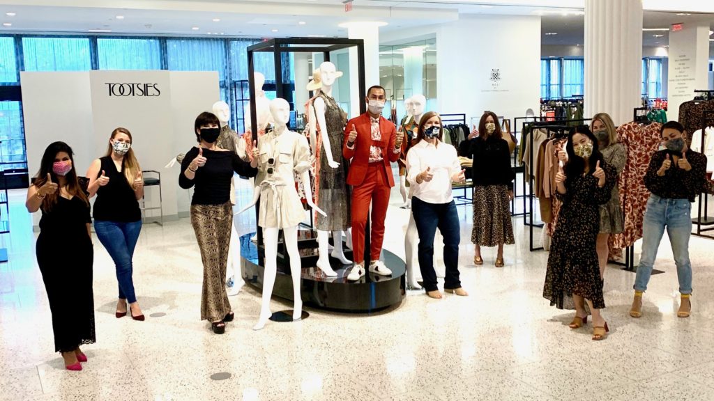 BTS crew for virtual event 2 (Photo by Dress for Success)