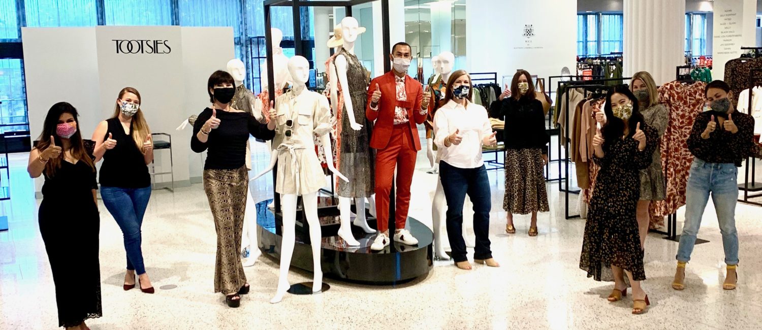 BTS crew for virtual event 2 (Photo by Dress for Success)