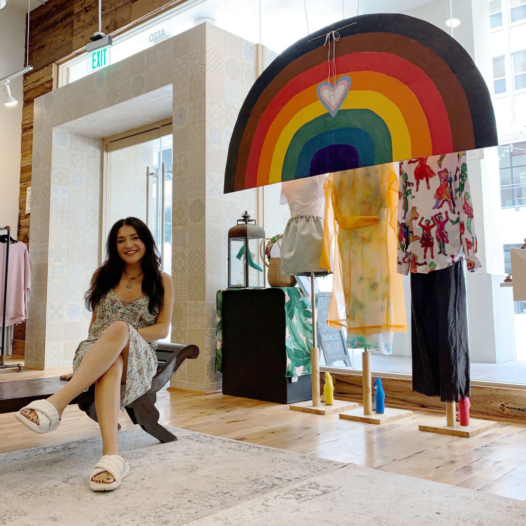 The Pop-Up Co-Op owner Cara Carbaja conceived of the shopping-spree fundraiser to benefit small businesses within the co-op by combining their efforts and raising money for a great cause.