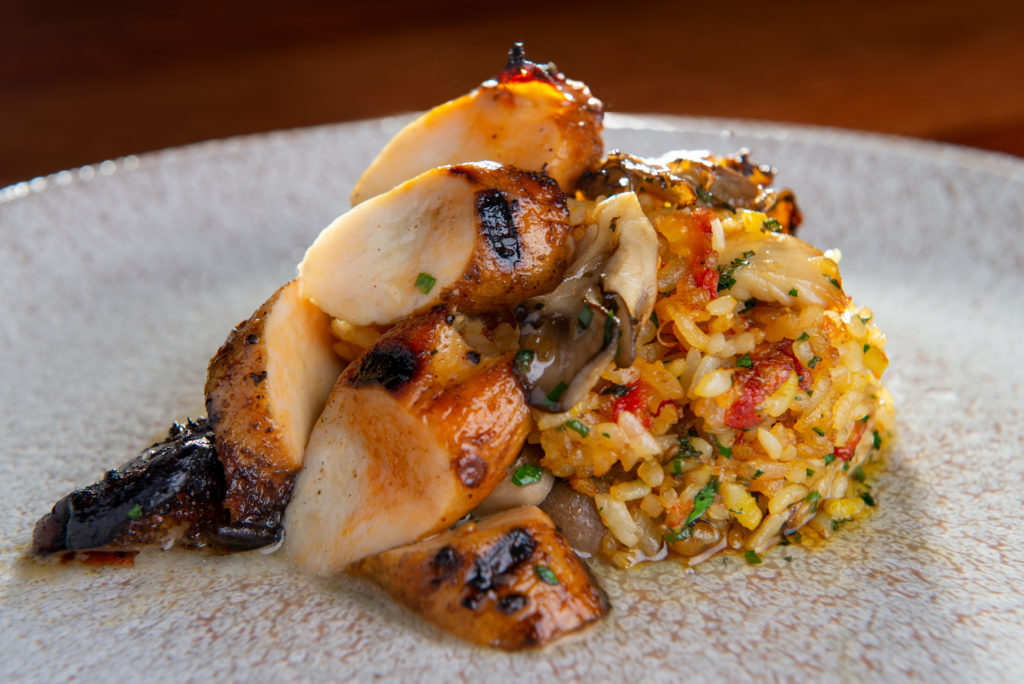 Breakfast and dinner will be available at Elm & Good from Tuesday through Saturday.