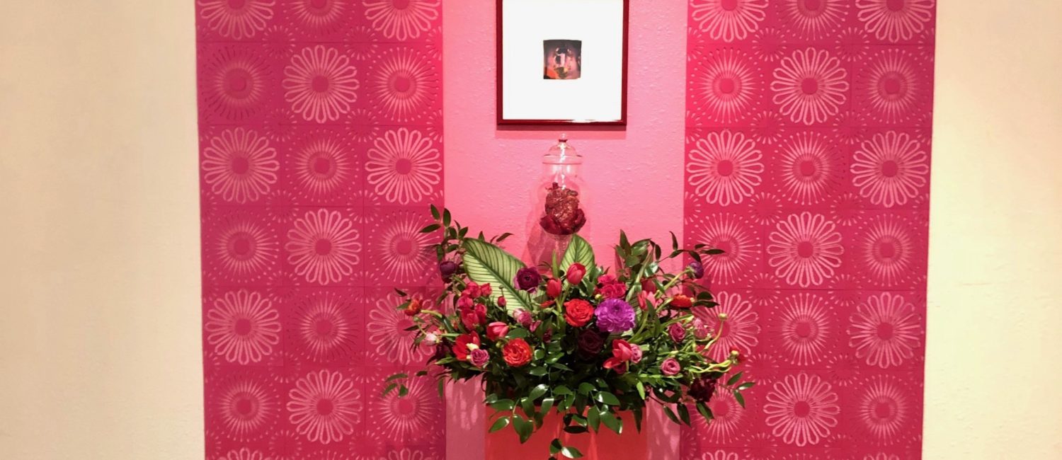 Theresa Escobeda’s “An Ofrenda (For Wounded Hearts),” 2020, in “Texas Emerging: Volume I,” at Foltz Fine Art. (Photo courtesy the artist and Foltz Fine Art)
