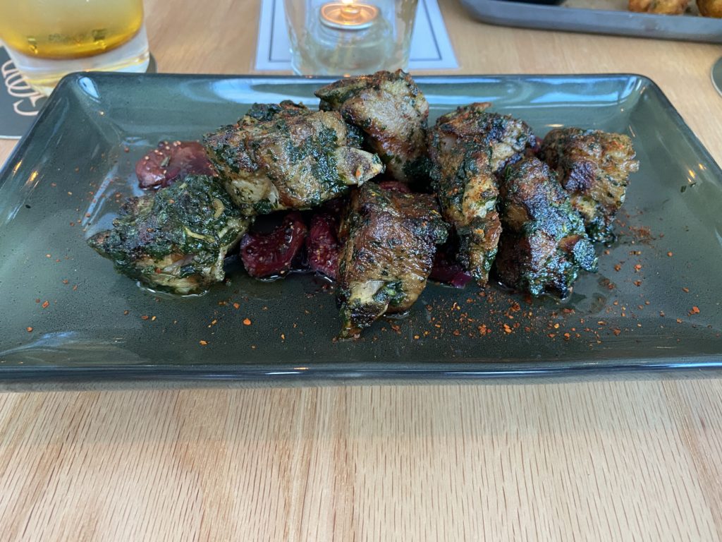 The riblets are a special, off-menu appetizer. (Photo by Megan Ziots)