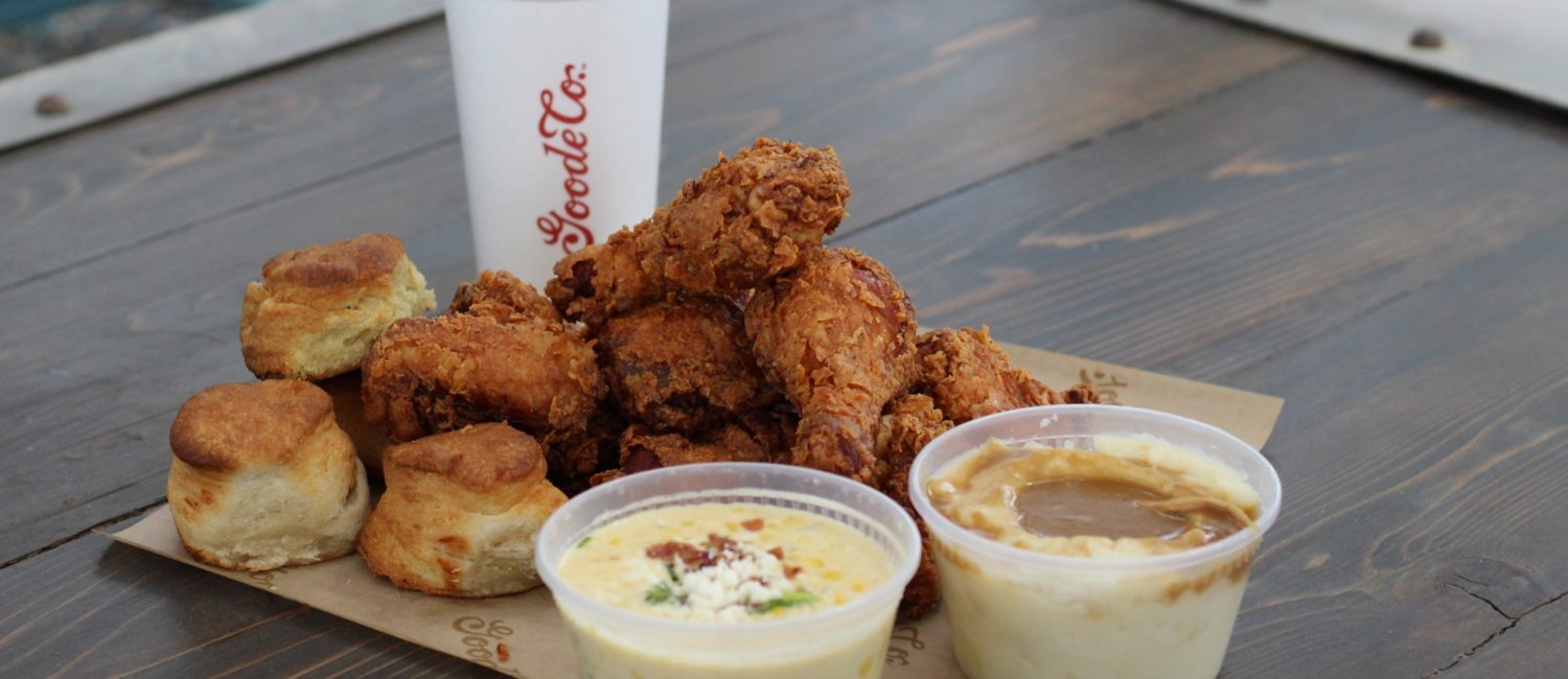 Levi Goode is taking his Goode Bird fried chicken to The Woodland for a two-day pop-up.