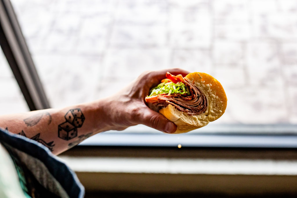 Louie's Italian sub (Photo by Kirsten Gilliam)