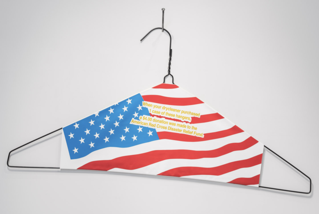 Jonathan Seliger's "Disappearing Fabric," 2006, at McClain Gallery on the Culture Place platform. (Courtesy the artist and McClain Gallery) 