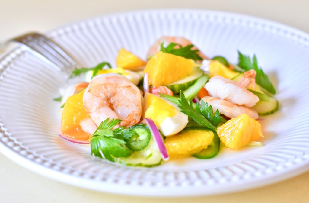 Le Colonial (Shrimp and Egg Salad with Pickled Vegetables)