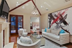 Lexington – master suite sitting room