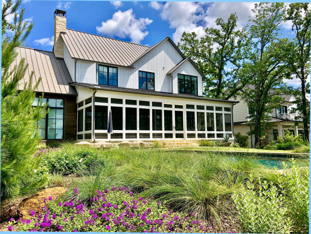 A Long Cove modern farmhouse.