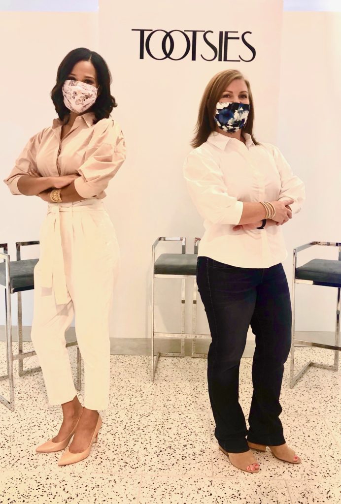 Mia Gradney, Lauren Levicki Courville  (Photo by Dress for Success)