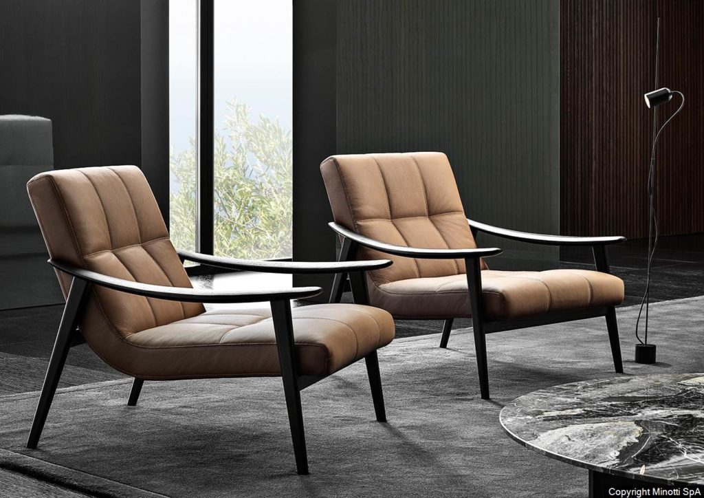 Minotti – Fynn indoor chairs