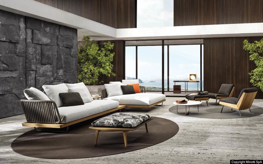 Minotti – Sunray indoor approach