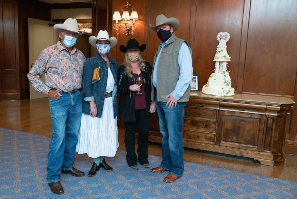 David & Elizabeth Alger, Kelly & Kenny Tittel (Photo by Daniel Ortiz)