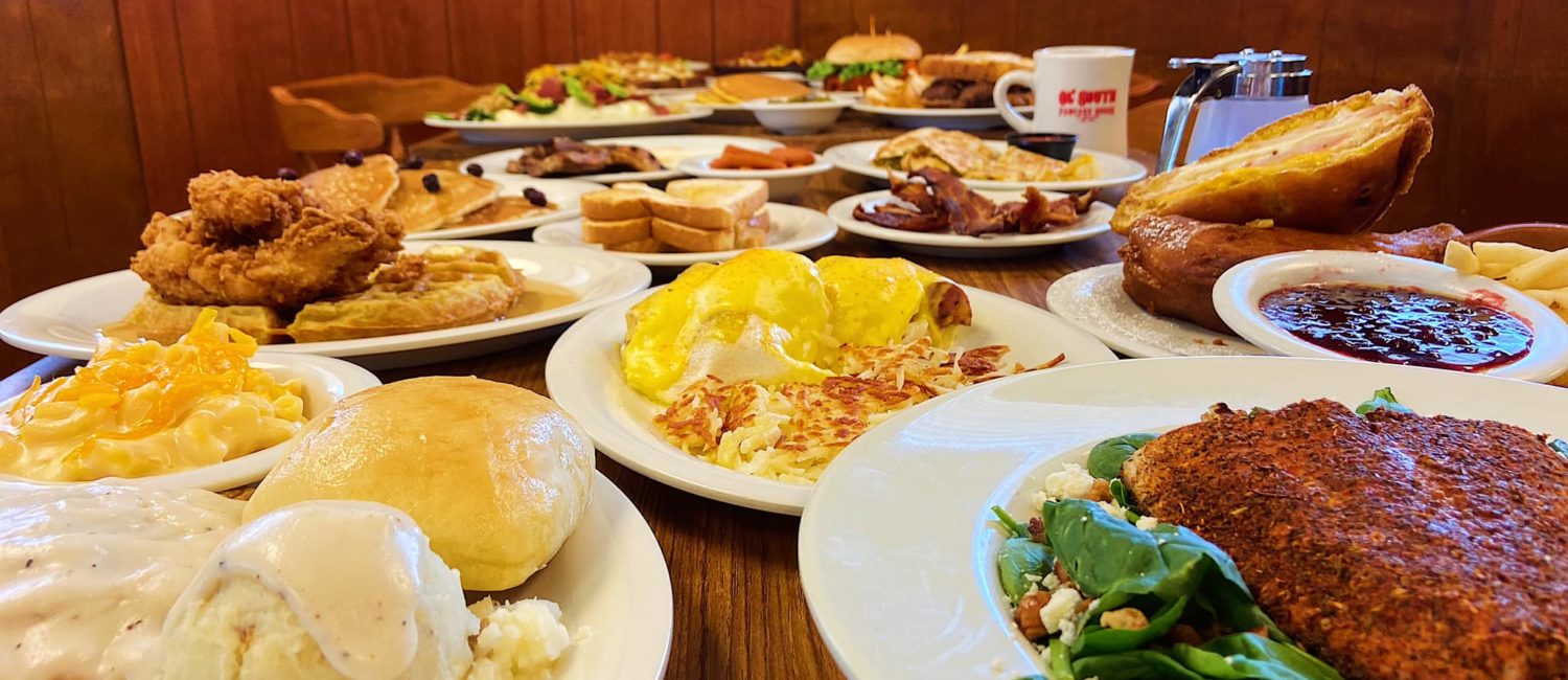 Ol’ South Pancake House spread