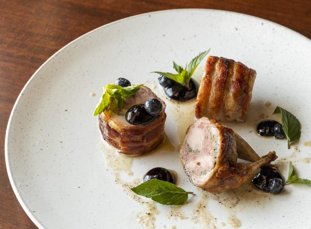 Love the quail on Bludorn's menu where the chef's mantra is food that tastes good. (Photo by Julie Soefer)