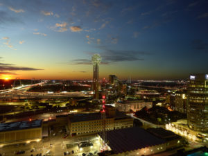 Reunion Tower Twilight
