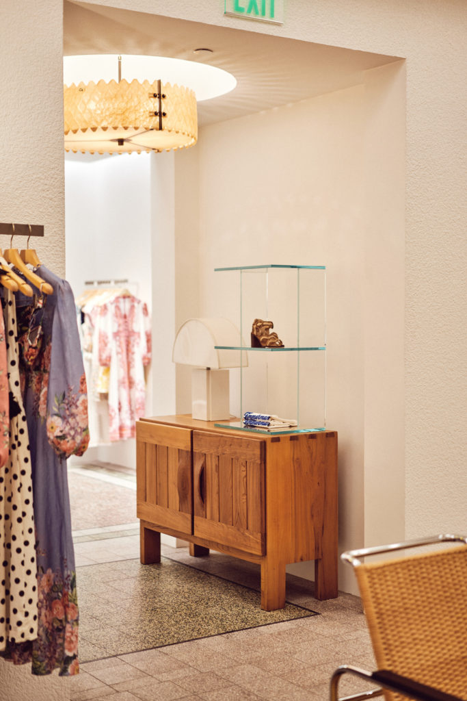 Designed with a soft palette by Sydney-based Don McQualter (the Australian architect behind all of the brand’s stores).  (Photo by courtesy)