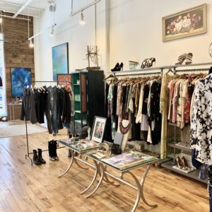 High end vintage clothing sale