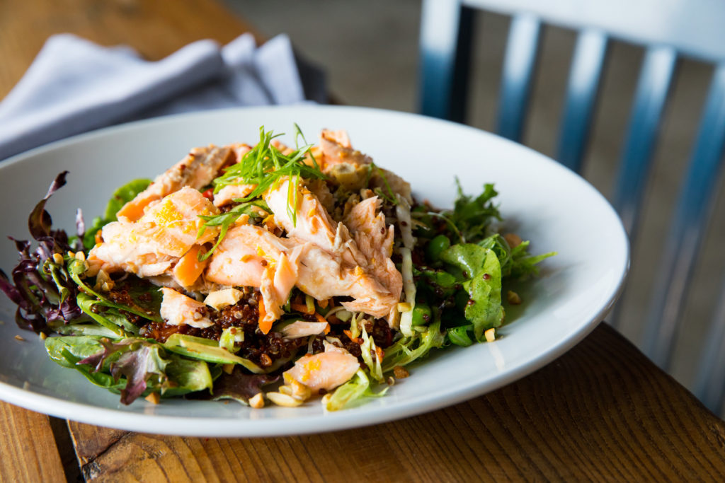 Three Greens Caesar at the White Elm Café Bakery (Photo by Shannon O'Hara)