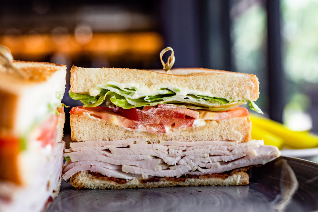 Louie's turkey club (Photo by Kirsten Gilliam)