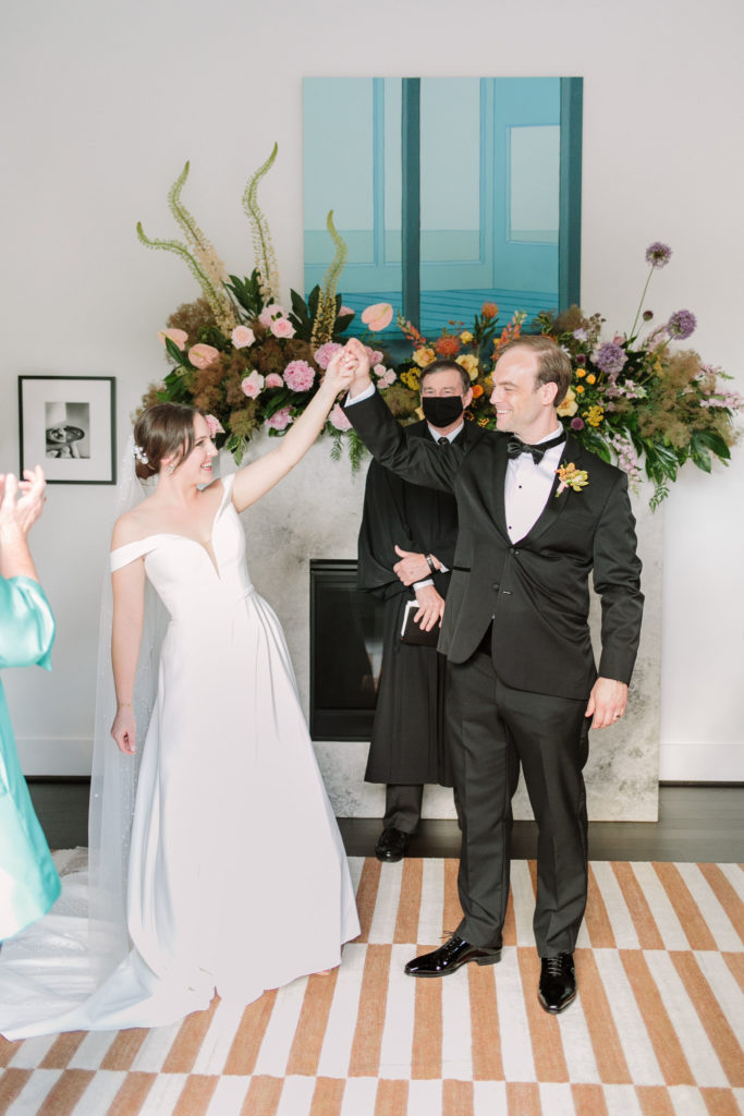 Officially Mr. and Mrs. ! (Photo by Mustard Seed Photography)