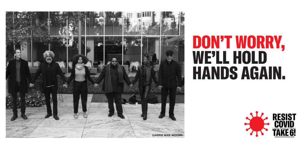 "Don't Worry We'll Hold Hands Again" by Carrie Mae Weems.