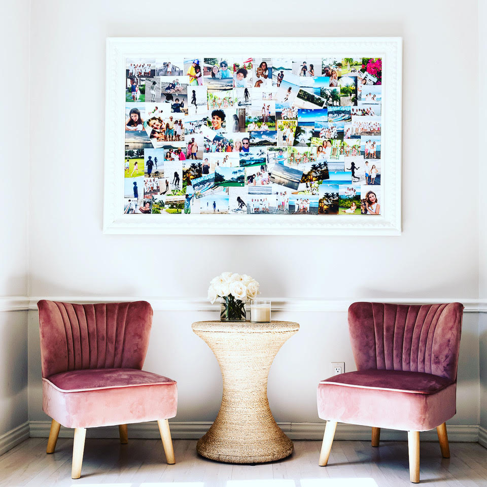 A travel-inspired corner of Jane and Coco. (Photo by Manny Rodriguez)