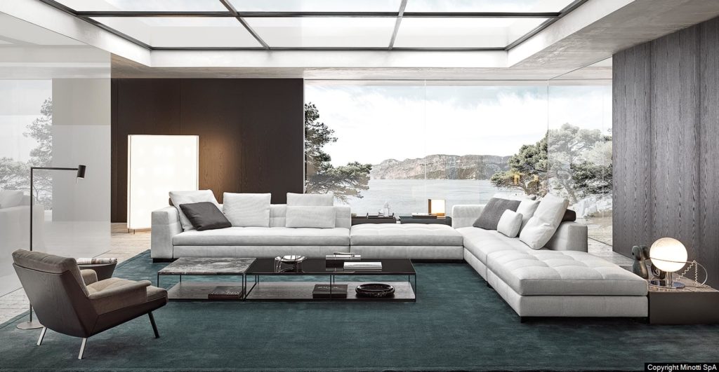 The wide range of Blazer comprises sofas with strong character as well as modular elements.