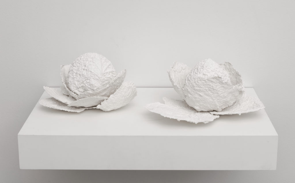 Harry Geffert's "Cabbages the Crop I," 2005, at Cris Worley Fine Arts