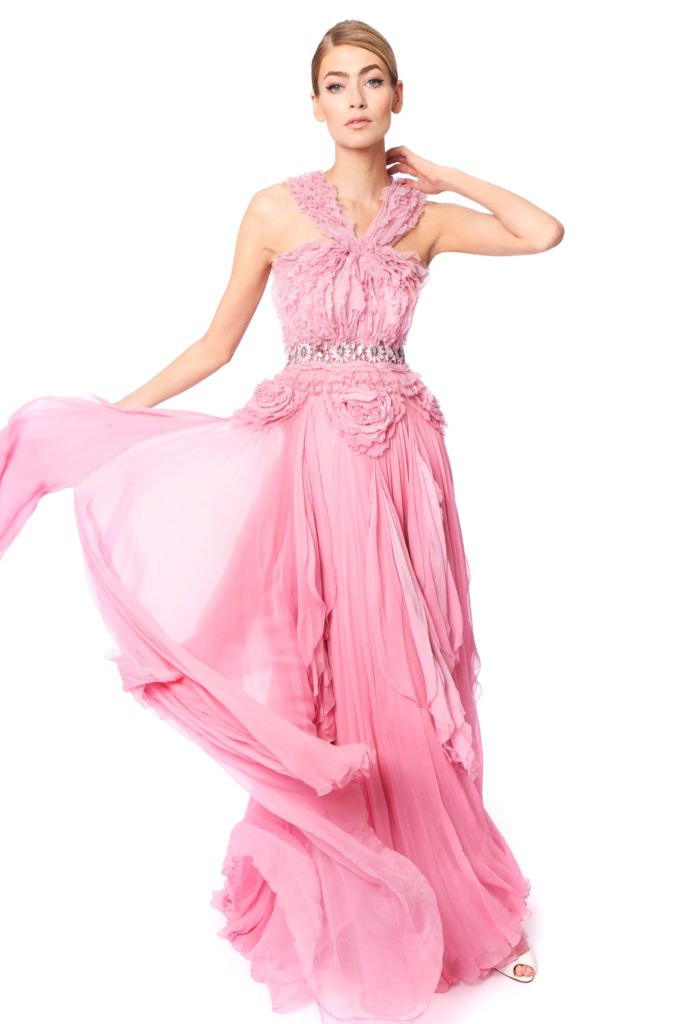 Jenny Packham "Flamingo Girl" gown. (Photo courtesy of Jenny Packham)