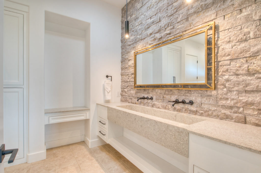 Luxurious finishes offer a modern take on Rough Creek’s signature rustic style.