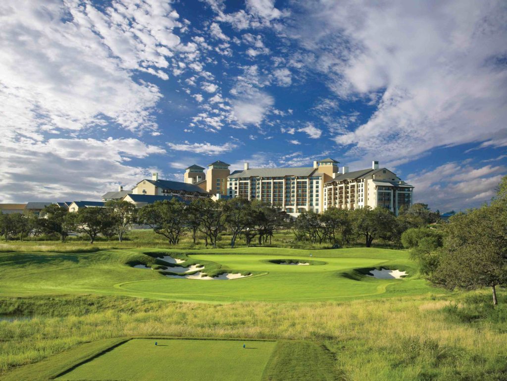 The JW Marriott San Antonio Resort also has TPC San Antonio's on-site two 18-hole PGA tournament golf course available nearby. (Courtesy of JW Marriott)