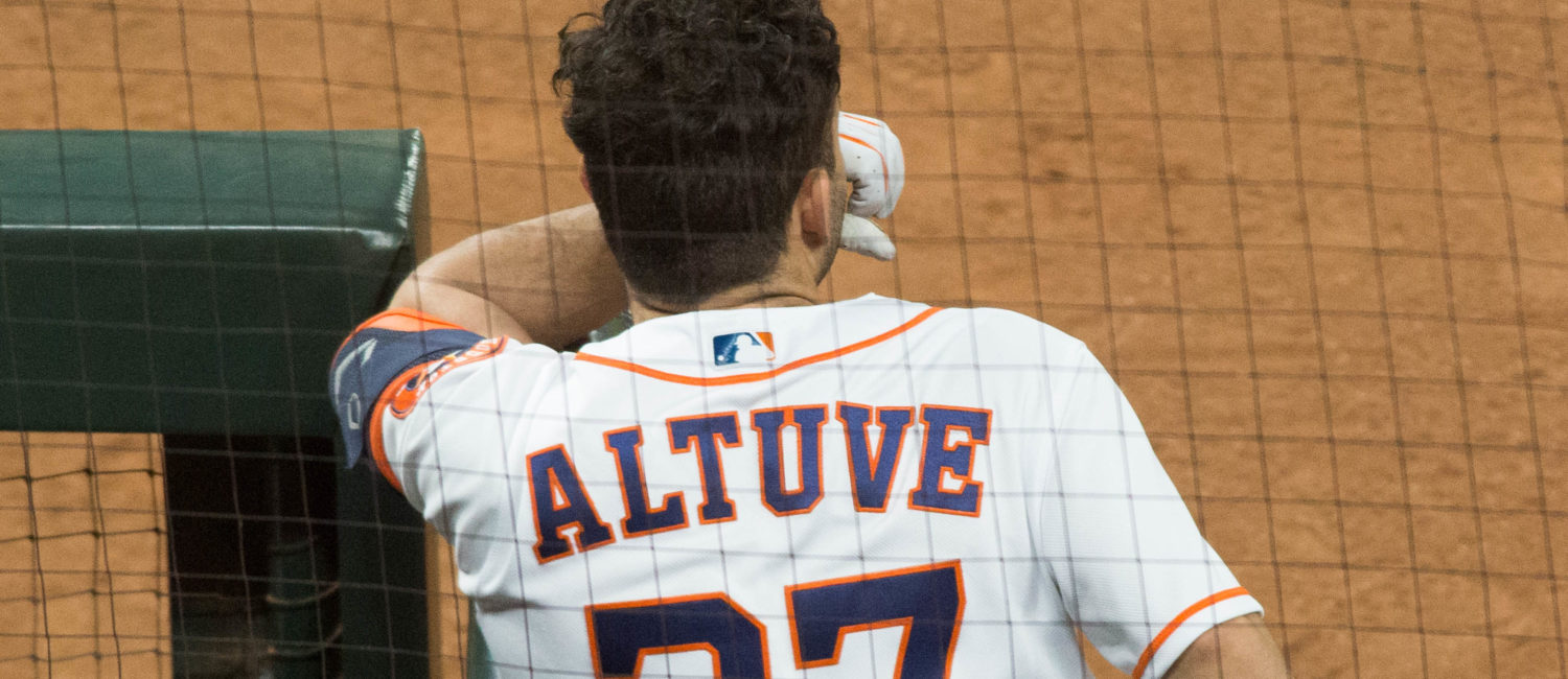 Jose Altuve remains the heart, soul and barometer of the Houston Astros. (Photo by F. Carter Smith)