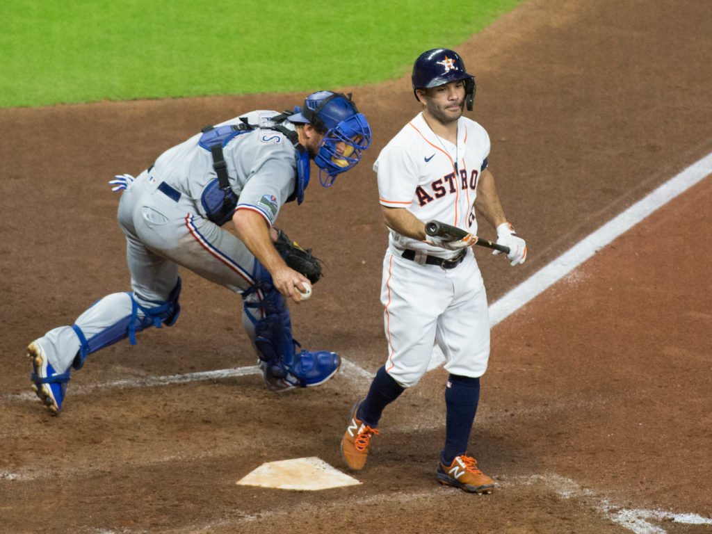 Former AL MVP Jose Altuve has had some tough days at the plate. (Photo by F. Carter Smith)