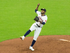 The Houston Astros and Texas Rangers played the second game of their series in the final homestand in Minute Maid Park