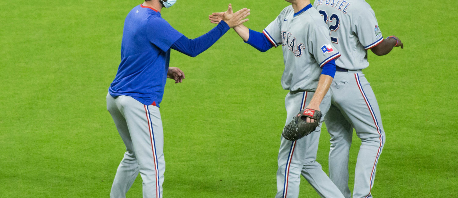 The Houston Astros and Texas Rangers played the second game of their series in the final homestand in Minute Maid Park