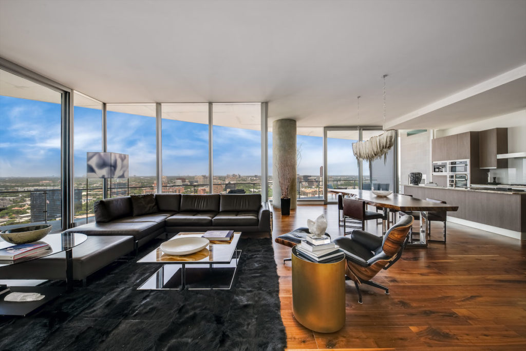 The Vista Collection homes at Bleu Ciel feature 3,000 square feet of interior. The model home was designed by Cheryl Parsa. 