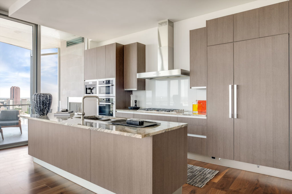 Bleu Ciel's Vista Collection homes include an open kitchen concept.