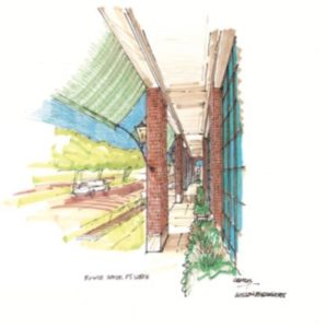 Bowie House design relates to the area